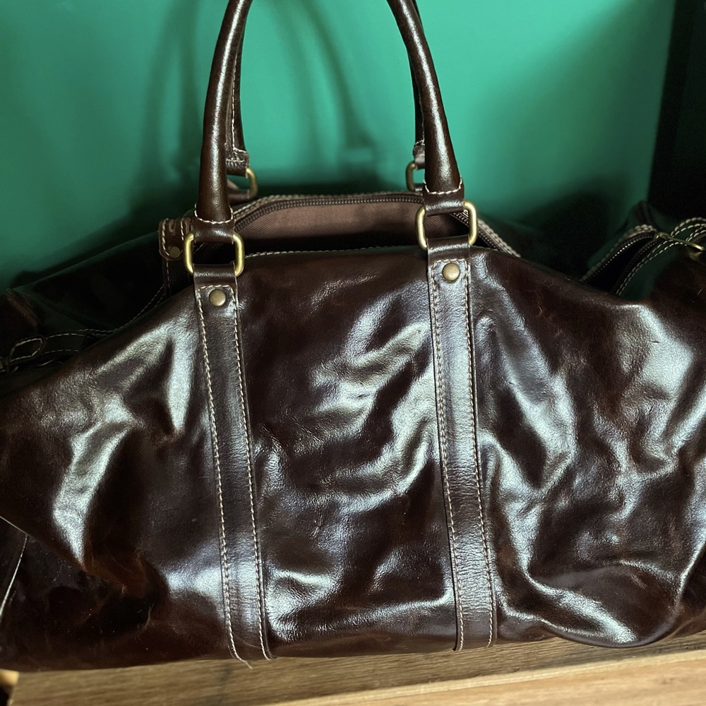 Genuine Leather duffel bag